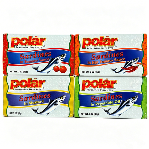 Polar 芥末 油浸 辣番茄金枪鱼罐头 Sardines In Mustard Oil