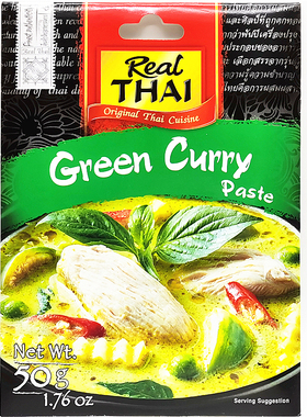 50g Real Thai Green Curry Paste泰国进口丽尔泰绿咖喱酱青咖喱