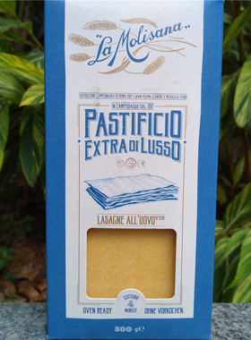 LA MOLISANA Lasagne意大利茉莉莎娜意大利鸡蛋千层面芝士烤意面