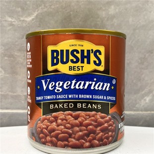 454g BUSH'S BEST VEGETARIAN  BAKED BEANS美国布什素食焗豆罐头