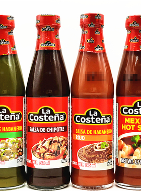 墨西哥乐口泰辣椒汁辣椒酱西餐披萨调味酱LaCostena chili salsa