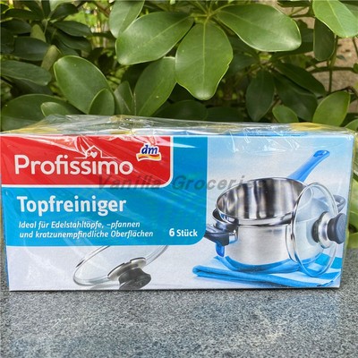 欧盟进口厨房锅具餐具片装海绵擦