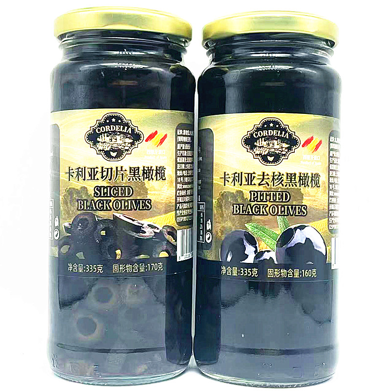 335g西班牙卡利亚去核橄榄切片