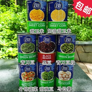 Best Beans美国佰一得黑豆青豆青刀豆马铃薯什锦玉米沙拉罐头 Yet