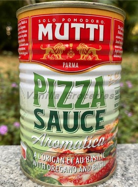 400g Mutti Pizza Sauce牧蒂少脂披萨酱罐头番茄沙司意粉意面酱