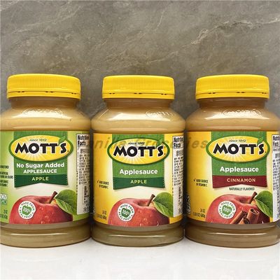 美国进口mott's苹果泥宝宝辅食