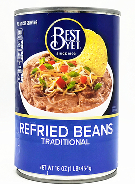 Best Yet Traditional Refried Beans 美国佰一得传统风味豆酱