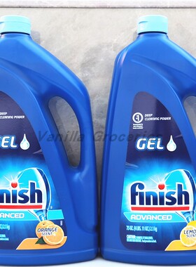 Finish Dishwasher Detergent美国亮碟橙香 柠檬香洗碗机用洗碗液