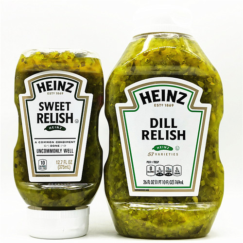 美国酸甜酱亨氏青瓜酱