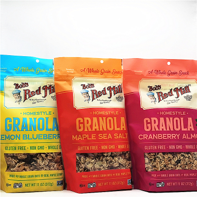 BOB'S Red Mill Granola Cereal鲍勃红磨坊无麸质水果味麦片