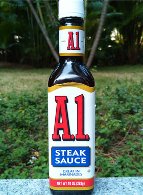283g A1 Original Steak Sauce美国进口A1牛排用调味酱调味汁烧烤