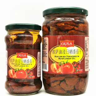Sundried Tomatoes In Sunflower Oil 意大利欧萨油浸日晒干番茄