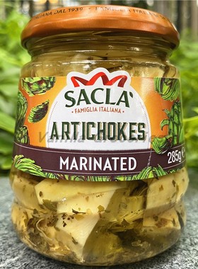 Sacla Artichokes Marinated意大利萨克拉油浸朝鲜蓟蔬菜罐头285g