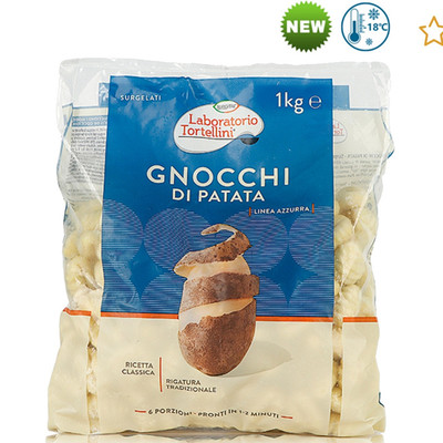 意大利邦菲诺少脂冷冻原味土豆团子菠菜土豆球意面Potato Gnocchi