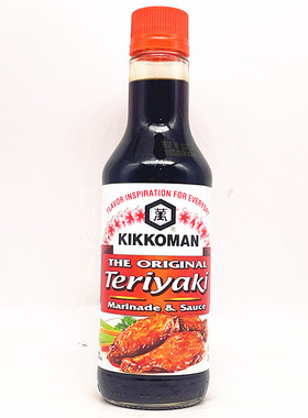 296ml kikkoman Teriyaki Marinade&Sauce龟甲万字红烧汁日本酱油