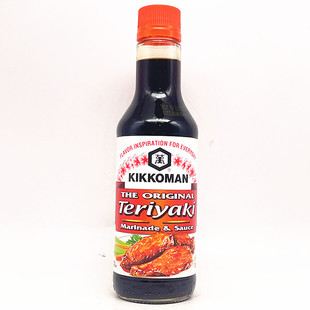 296ml kikkoman Teriyaki Marinade&Sauce龟甲万字红烧汁日本酱油