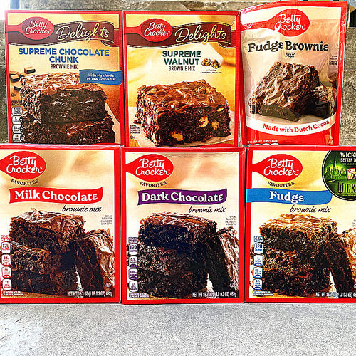 美国贝蒂妙厨巧克力布朗尼蛋糕粉