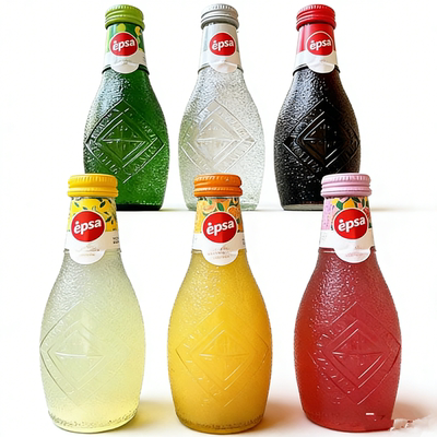 232ml希腊艾普萨苏打水 果汁汽水碳酸饮料Epsa Lemon Lime Soda