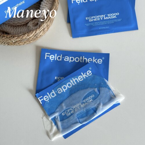 舒敏褪红▲韩国Feldapotheke斐得药芳面膜依克多因保湿修复舒缓