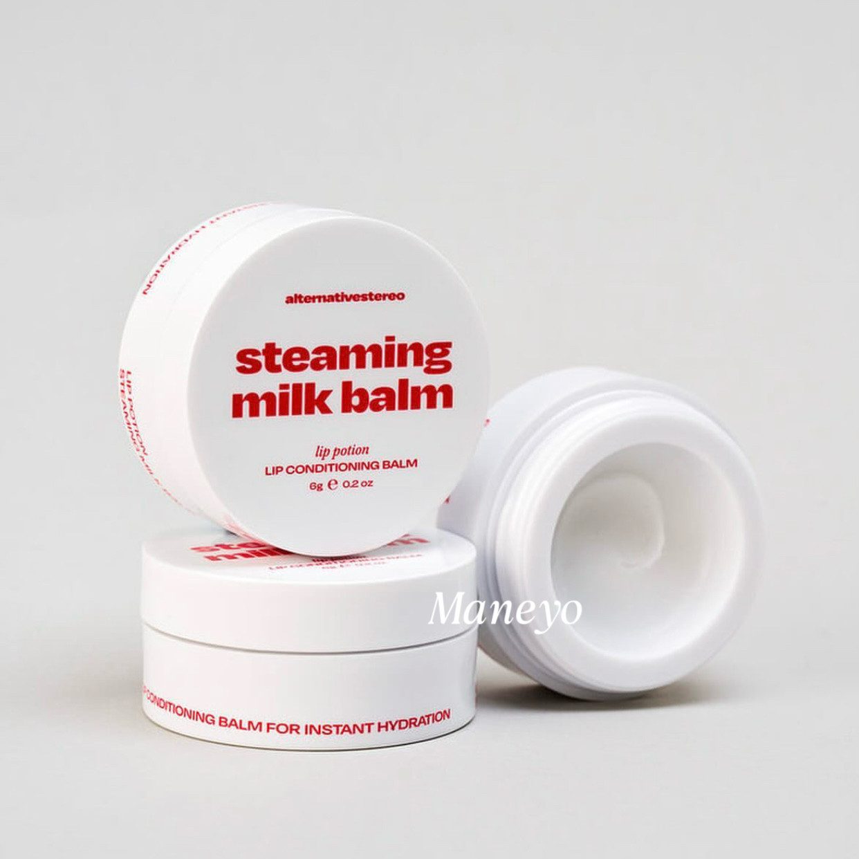 小詹同款▲韩国Alternativestereo牛奶滋润唇膜唇膏保湿修护干燥