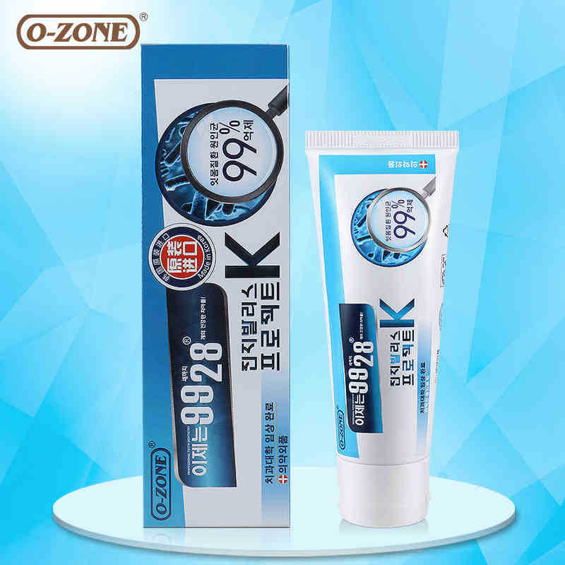 韩国欧志姆O-ZONE进口9928健齿K牙膏100g 口气清新薄荷灭菌防蛀在类目 洗护清洁剂/卫生巾/纸/香薰, 洗发沐浴/个人清洁, 口腔护理, 牙膏中 - 来自Buy2taobao.com提供专业的淘宝代购服务