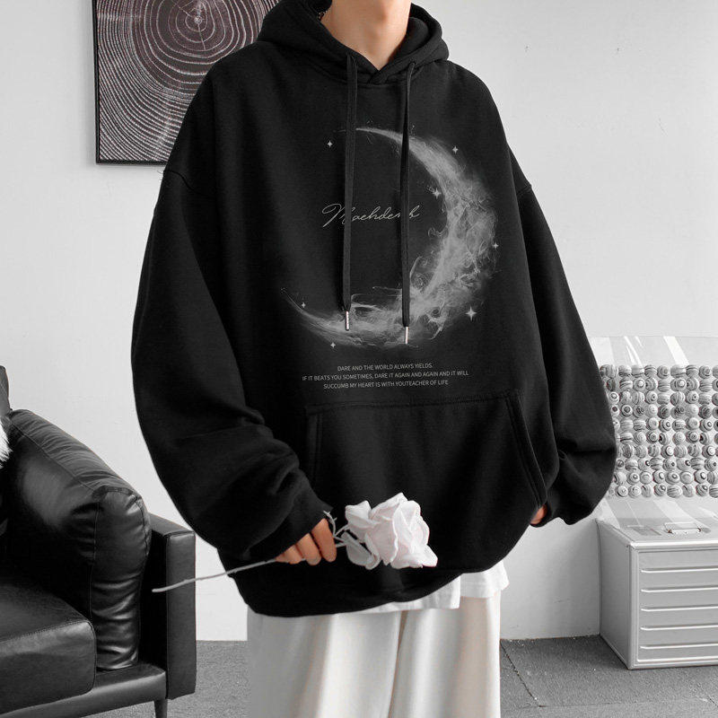 秋季慵懒风高街痞帅卫衣