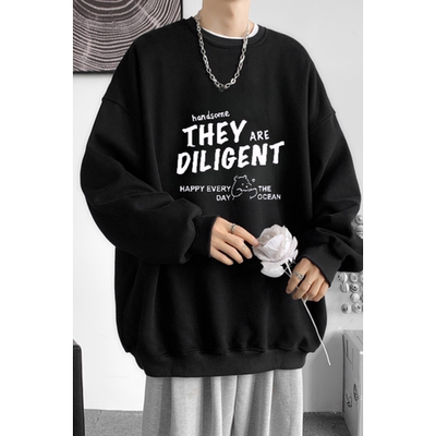 重磅纯棉春秋款圆领卫衣