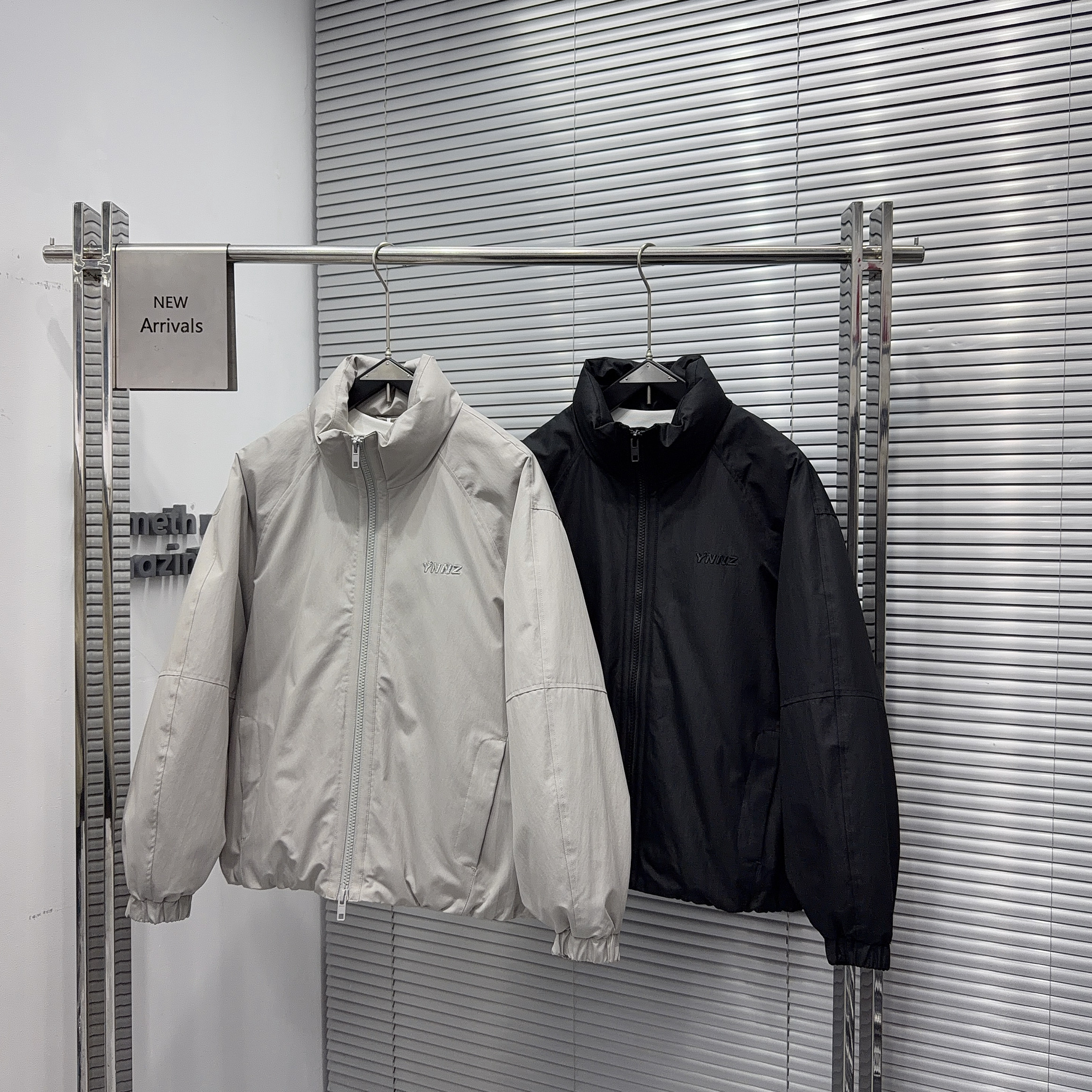 男士90白鸭绒羽绒服冬季2026新款潮牌宽松加厚立领青年羽绒外套男