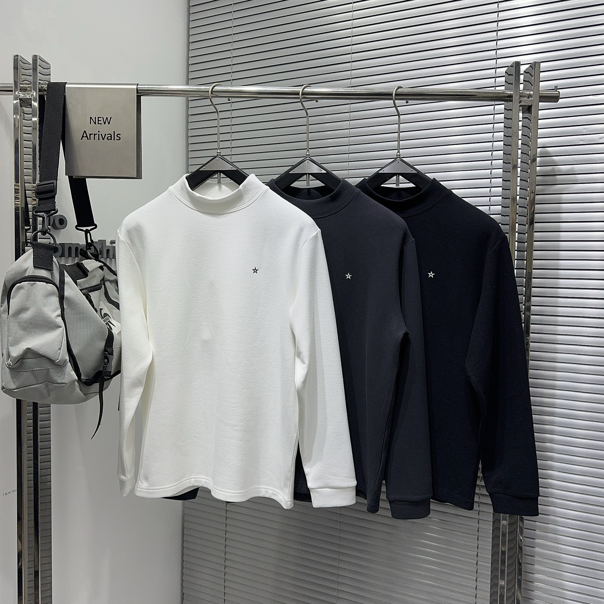 PC冬季新款男士长袖T恤美式亲肤软糯保暖百搭半高领打底衫上衣潮t,男装,T恤,淘宝优惠券,粉丝福利购,淘宝优惠卷