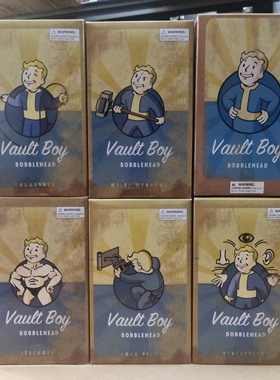 Fallout辐射4摇头公仔VaultBoy哔哔小子周边手办人偶模型车载摆件