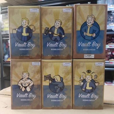 Fallout辐射4摇头公仔VaultBoy哔哔小子周边手办人偶模型车载摆件