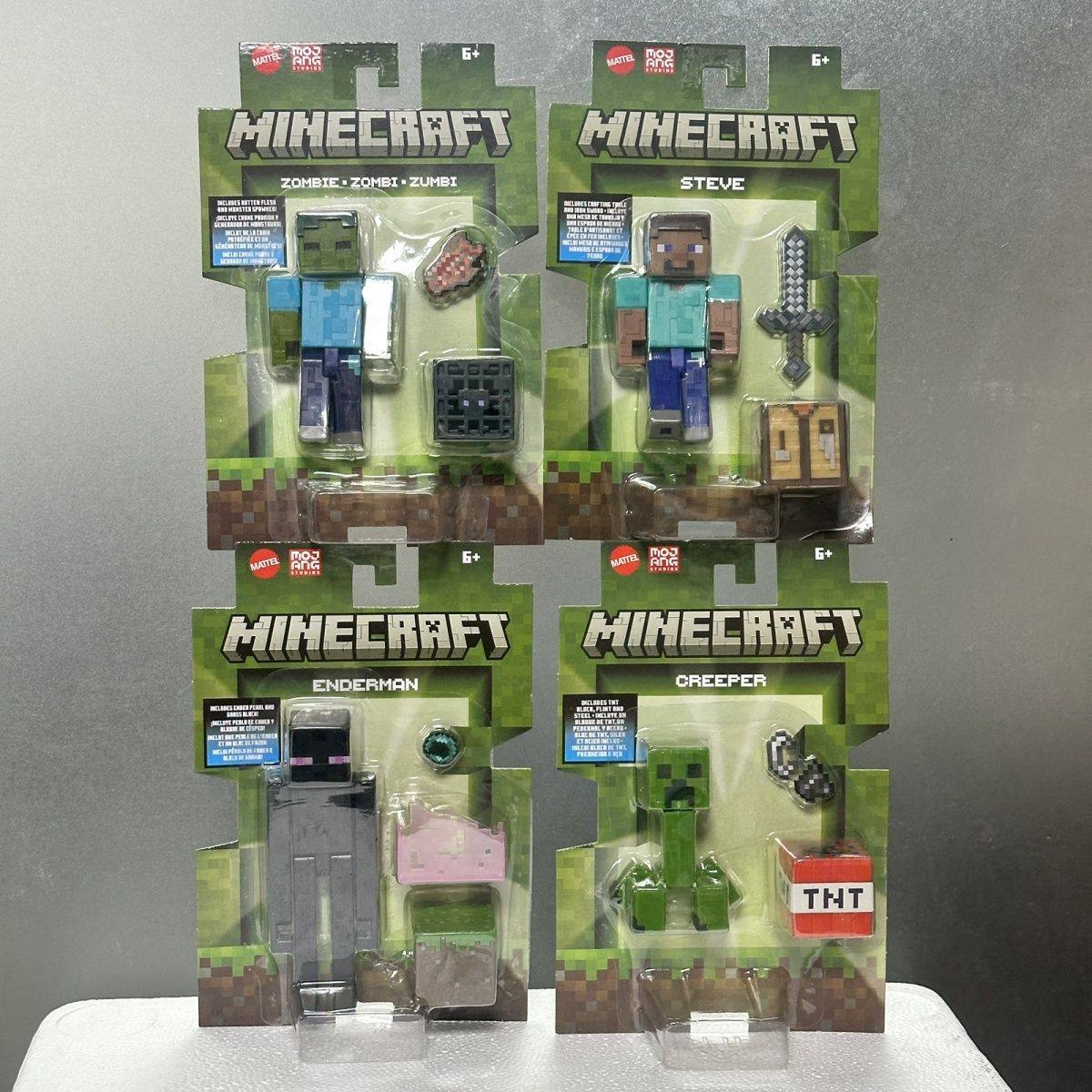 正版我的世界大电影角色收集系列史蒂夫苦力怕末影人僵尸礼物手办,玩具/童车/益智/积木/模型,积木人,淘宝优惠券,粉丝福利购,淘宝优惠卷