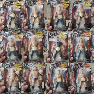 绝版JAKKS6寸7寸WWE职业摔跤手关节可动人偶手办模型玩偶玩具摆件