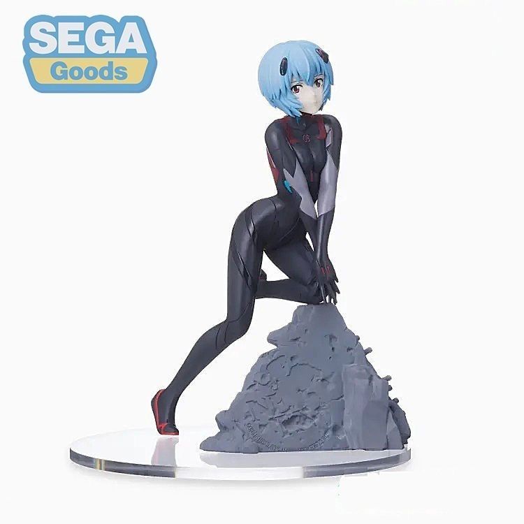 正版 SEGA世嘉新世纪福音士剧场绫波丽EVA终景品手办模型摆件收藏
