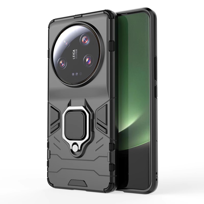 适用小米13Ultra手机壳Xiaomi13uitra磁吸指环2304FPN6DC防摔MIUI13U XM三十u1tra mi13utra外套case cover男