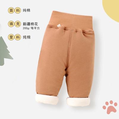 宝宝儿童纯棉花棉裤子