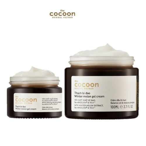 越南代购COCOON冬瓜面膜面霜保湿滋润控油舒缓油痘肌