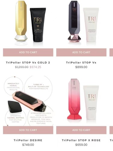 初普Tripollar家用祛皱美肤