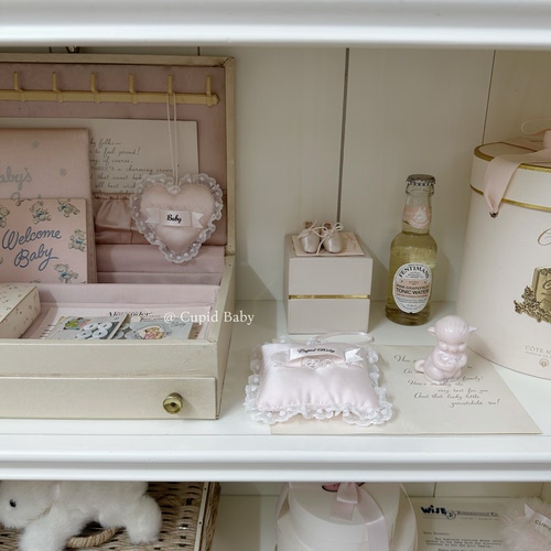 Cupid Baby 私藏小物 2.0 版，爱心&方型花边枕头挂件 可爱装饰物