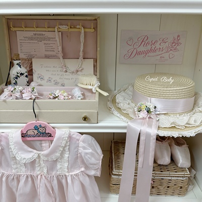 Cupid Baby（ 梦境里的童话小镇 ）花束系列# 发夹*帽子*项圈