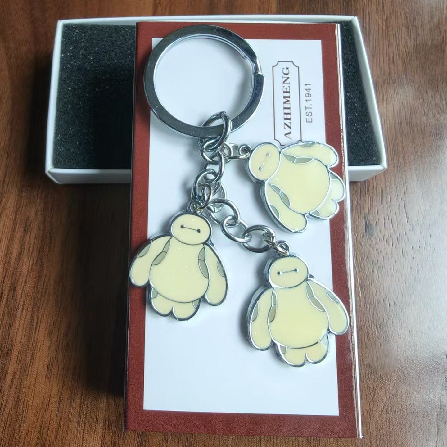 卡通可爱钥匙扣创意礼品精致网红礼品金属钥匙挂件