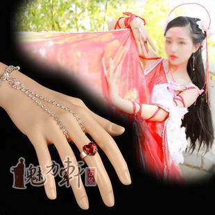 欢天喜地七仙女同款灵石手链原版七仙女戒指链一体链摄影写真演出