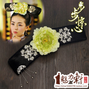 步步惊心影视剧同款马尔泰若曦造型旗头古风摄影清宫格格头饰宫女