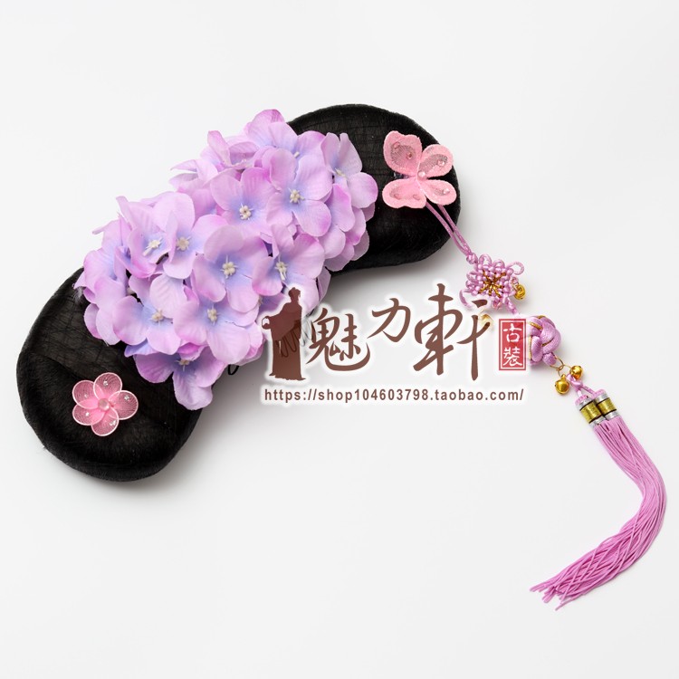 小格格晴儿满家歌唱比赛公主旗头