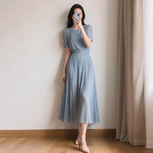 【送运费险】A字连衣裙女士