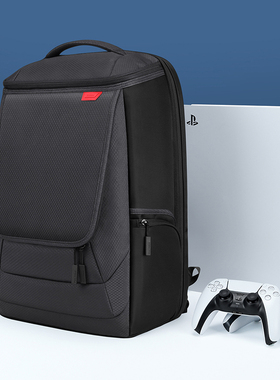 索尼PS5主机包PlayStation电视游戏机大容量收纳包微软XBOX手柄VR配件整理slim游戏机保护套PS4PRO主机双肩包