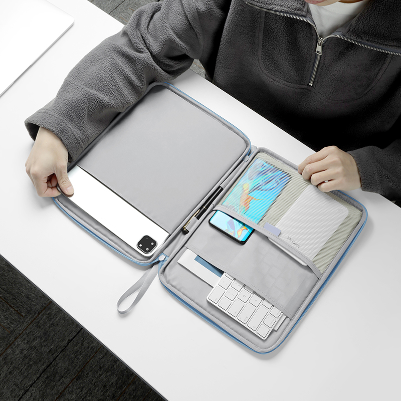 BUBM平板收纳包适用苹果华为iPad11寸pro键盘11.5内胆袋matepad11air5笔保护套10.9英寸pad13.2电脑包