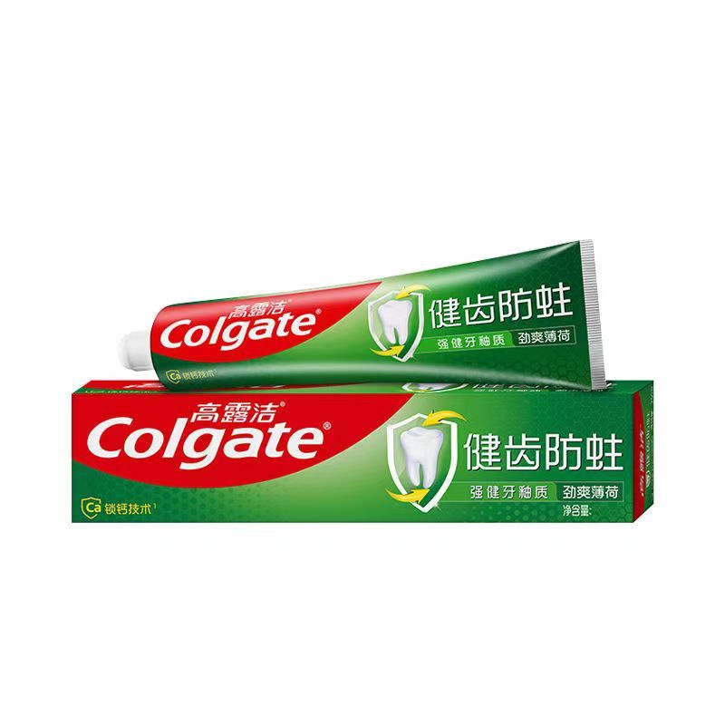 高露洁牙膏全面防蛀清新超爽口气