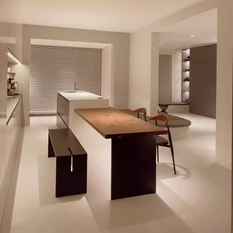 物宅丨日式实木长条凳客厅长板凳餐凳换鞋卧室床尾凳创意长凳简约