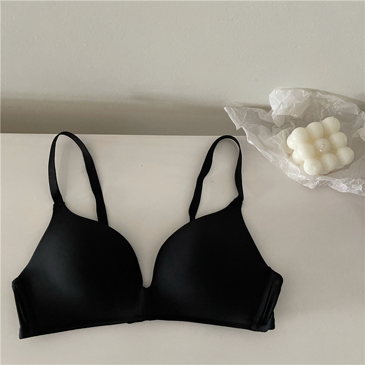 Real price underwear women's thin bra without steel ring